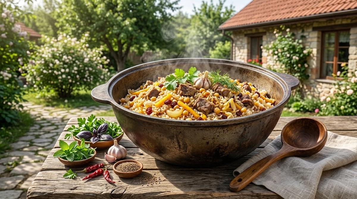 Кулинария под открытым небом: секреты приготовления блюд в казане
